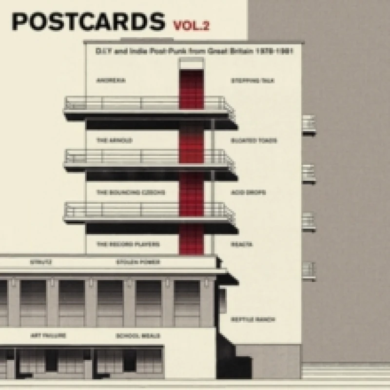 Image of Postcards Vol. 2: D.I.Y. And Indie Post-punk from Great Britain 1978-1981 Vinyl