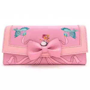 Image of Loungefly Disney Cinderella 80Th Anniversary Dress Flap Wallet