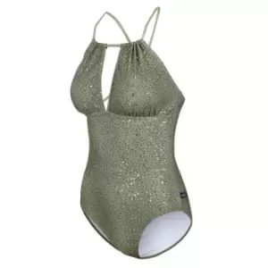 Image of Regatta Halliday Swim Costume - Green