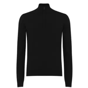 Image of Hugo San Gottardo1/4 Zip - Black