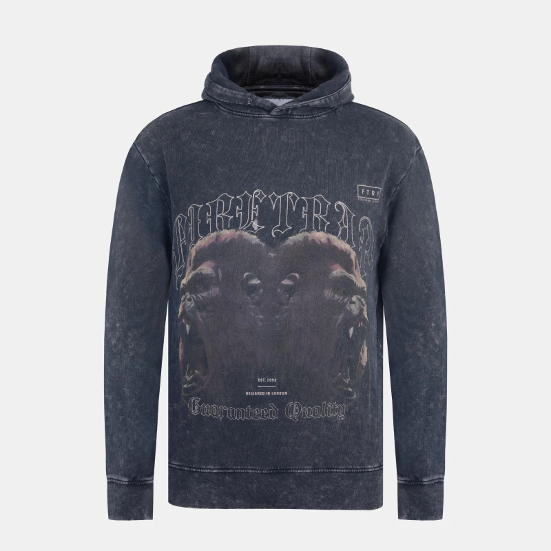Image of Firetrap Mens Graphic Hoodie Gorilla male S