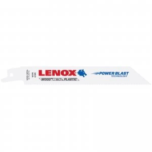 Image of Lenox 10TPI Multi Material Reciprocating Saw Blades 152mm Pack of 5