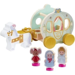 Image of Disney Princess Wooden Cinderella's Pumpkin Playset