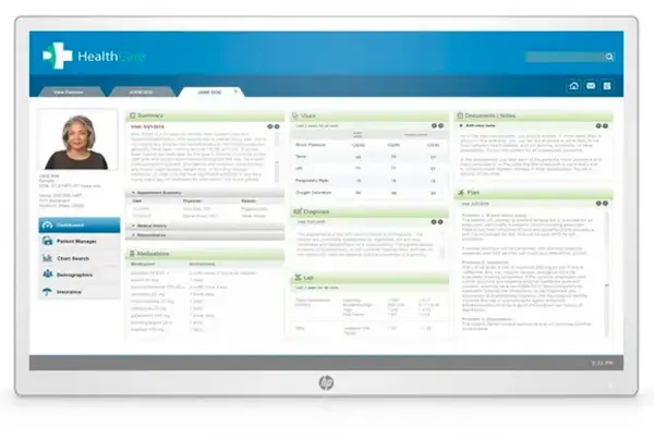 Image of HP Healthcare Edition 27" HC271 Quad HD LED Monitor