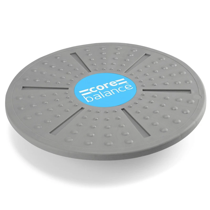 Image of Core Balance Balance Training Wobble Board Non Slip Exercise Rehabilitation Aid Plastic Black unisex