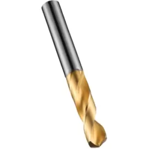 Image of R520 13.50MM Carbide CDX Straight Shank Stub Drill - TiN Coated