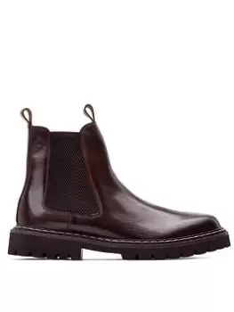 Image of Base London Utah Chelsea Boot - Brown, Size 8, Men