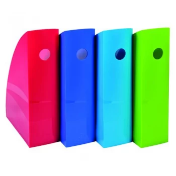 Image of Exacompta Carbon Neutral Magazine Files Pack of 4 1821928SETD