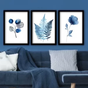 Image of 3SC158 Multicolor Decorative Framed Painting (3 Pieces)