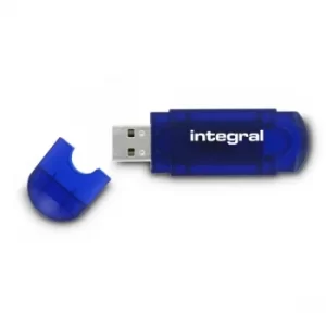 Image of Integral 16GB USB2.0 Memory Flash Drive (Memory Stick) Evo Blue