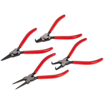 Image of Sealey 4 Piece Circlip Plier Set