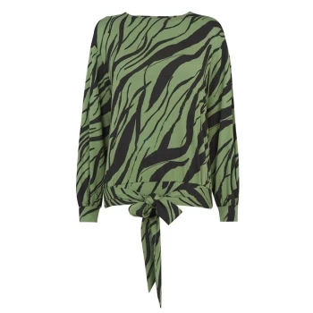 Image of Biba Tie Jersey Top - Multi