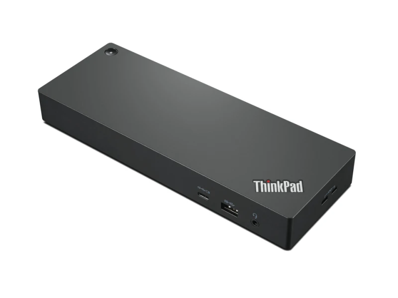 Image of Lenovo ThinkPad Thunderbolt 4 WorkStation Wired Black. Red