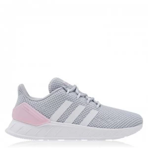 Image of adidas Questar Flow Runners Junior Girls - Grey/White/Pink