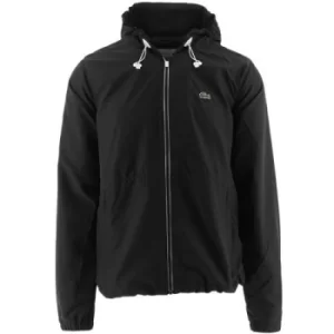 Image of Lacoste Black Logo Zip Jacket