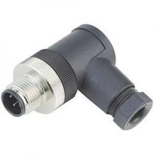 Image of Binder 99 0537 24 05 Series 713 Sensor Actuator Plug Connector M12 Screw Closure Angled