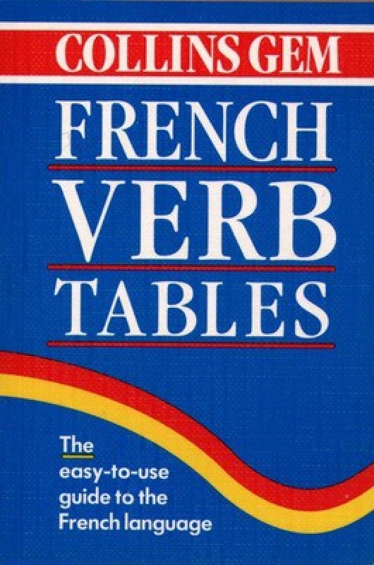 Image of Collins Gem French Verb Tables by Lesley a Robertson Paperback