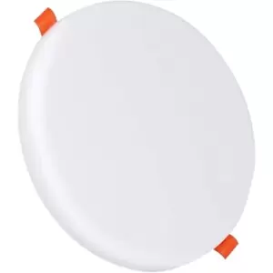 Image of Ener-j - 24W Frameless Recessed-Surface Super LED Panel, 200mm, Round, 6000K (Pack of 4)