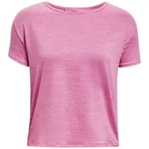 Image of Under Armour Tech Vent Short Sleeve T Shirt Womens - Pink