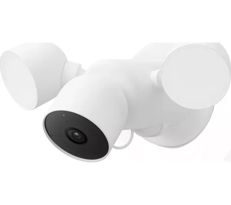 Image of Google Nest Cam with Floodlight (Wired) Smart Security Camera
