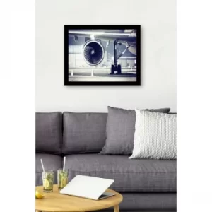 Image of SC0563 Multicolor Decorative Framed MDF Painting