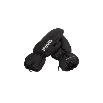 Image of Ping Mens Cart Wintert Mittens - Black Size: One Size