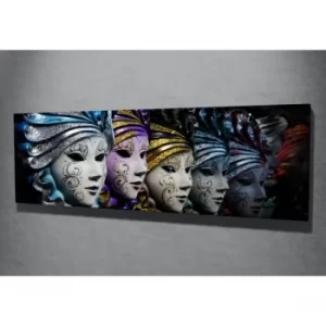 Image of PC049 Multicolor Decorative Canvas Painting