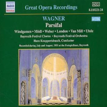 Image of Parsifal Knappertsbusch Bayreuth Festival Chorus & Orch by Richard Wagner CD Album