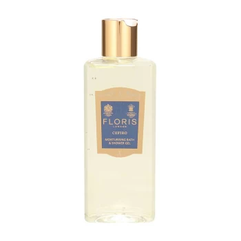 Image of Floris London Cefiro Moisturising Bath & Shower Gel 250ml