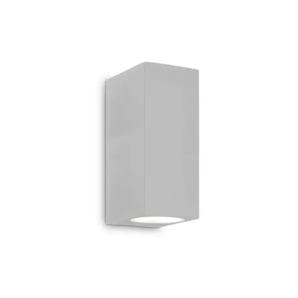 Image of Up 2 Light Outdoor Up Down Wall Lamp Grey IP44
