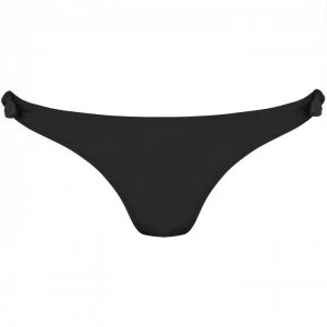 Image of Vero Moda Vero Peace Tie Side Bikini Briefs - BLACK