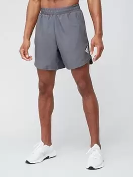Image of adidas Performance AEROREADY Designed For Movement Shorts - Grey, Size S, Men