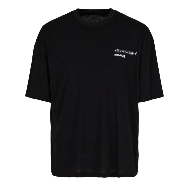 Image of Armani Exchange Mix Mag T Shirt BLACK 1200 male S