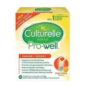 Image of Culturelle Pro Well Immune Energy Supplement 20 Sachets