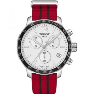 Image of Mens Tissot Quickster NBA Chicago Bulls Special Edition Chronograph Watch