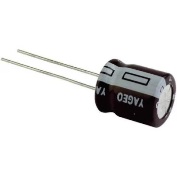 Image of Yageo SE016M4700B7F 1632 Electrolytic capacitor Radial lead 7.5mm 4700 16 V 20 x H 16mm x 32mm