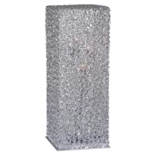 Image of Wire Table Lamp Aluminum