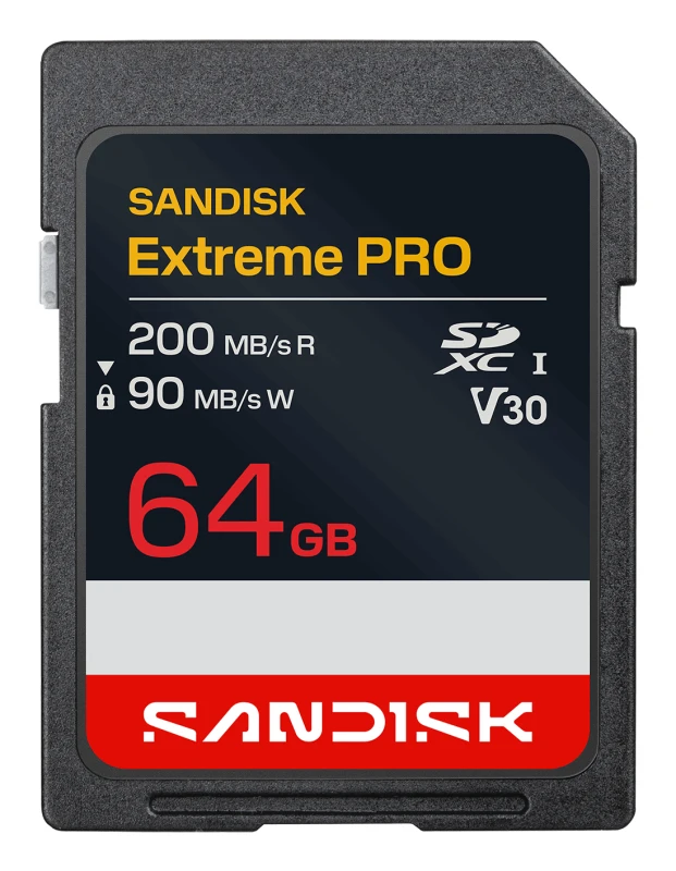 Image of SanDisk Extreme Pro 64GB SDXC UHS-I