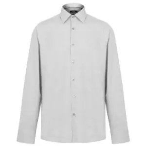 Image of Boss Cotton Joe Shirt - Grey