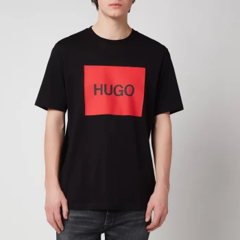 Image of HUGO Mens Dulive T-Shirt - Black - M