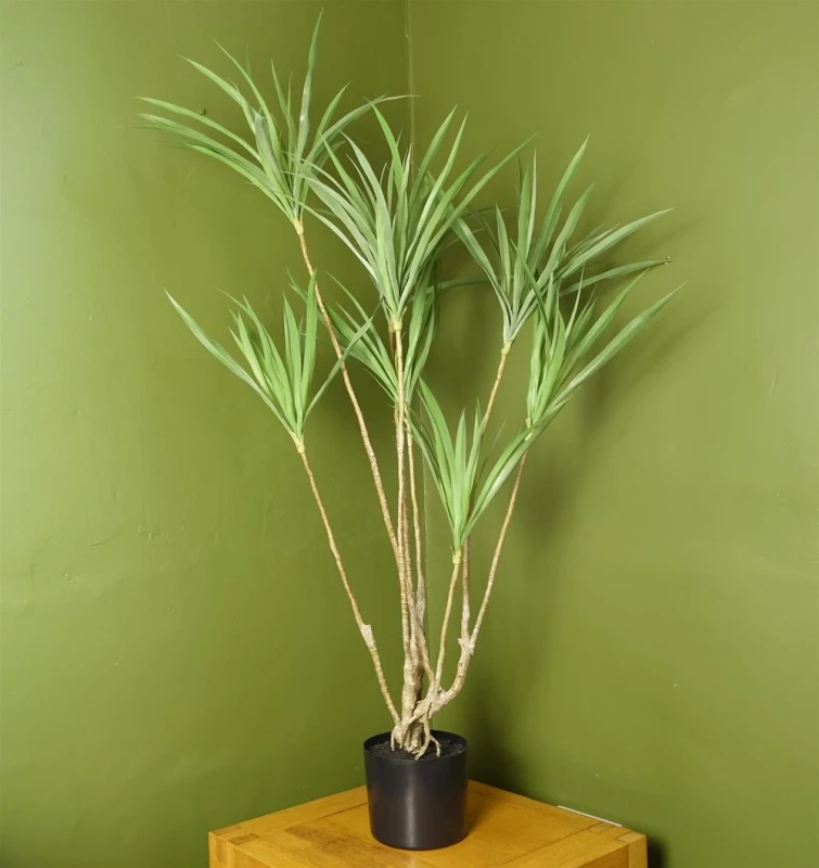 Image of Leaf 125cm Dragon Plant Dracaena Tree Artificial Natural Look Green