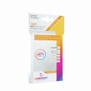 Image of Gamegenic MATTE Tarot Sized Sleeves 73 x 122mm - 50 Sleeves