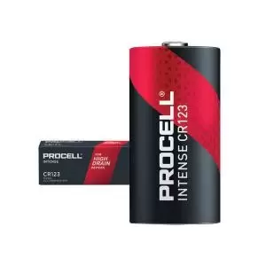 Image of Procell Intense High Power Lithium CR123 3V Battery Pack of 10