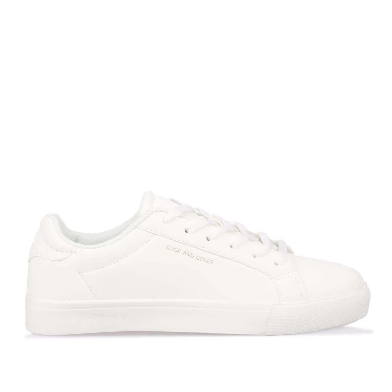 Image of Duck and Cover Claspar Trainers White male UK 9