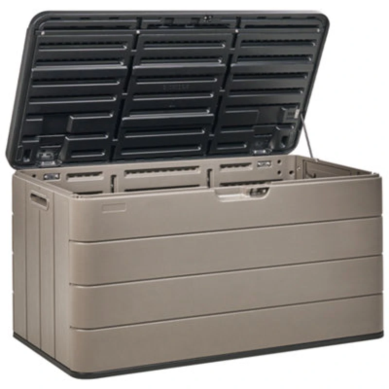 Image of Beliani Storage Box Milies 116cm 60 Cm Brown