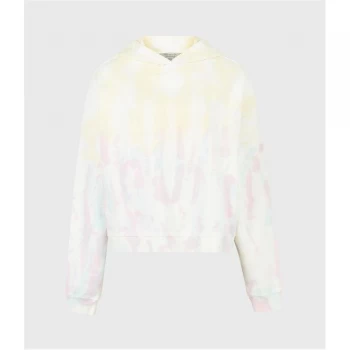Image of AllSaints Pippa Tydy Hoodie - YELLOW/LILAC