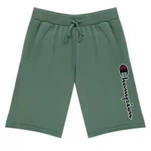 Image of Champion Logo Shorts - Green