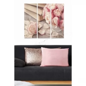 Image of MDF1365922 Multicolor Decorative MDF Painting (3 Pieces)