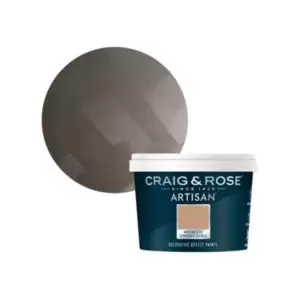 Image of Craig & Rose Tempered Bronze Metallic Effect Mid Sheen Wall & Ceiling Topcoat Special Effect Paint, 250Ml