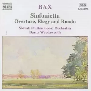 Image of Overture Elegy & Rondo Sinfonietta Wordsworth Slovak Po by Arnold Bax CD Album